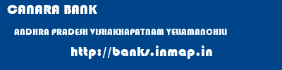 CANARA BANK  ANDHRA PRADESH VISHAKHAPATNAM YELLAMANCHILI   banks information 